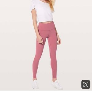 Lululemon align pant in Moss Rose (not sold anymore at lulu) 28”